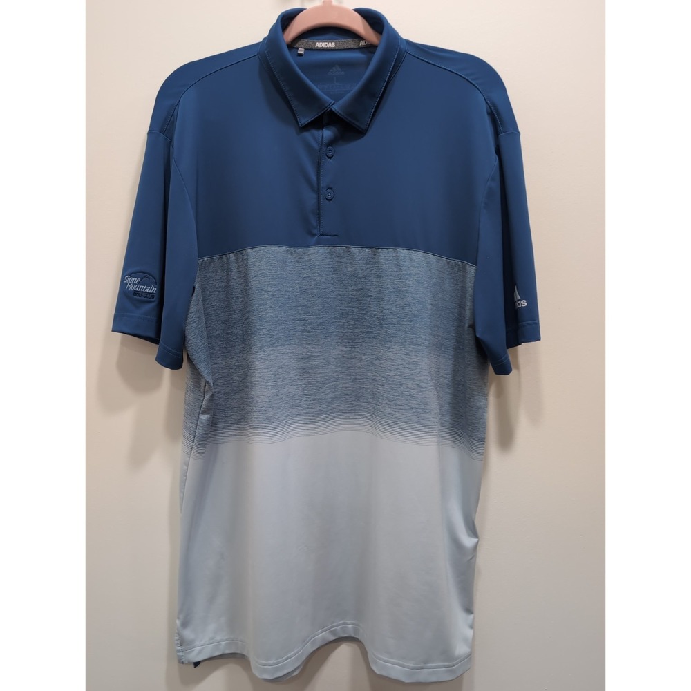 Adidas Golf Polo Blue Men's Size Large